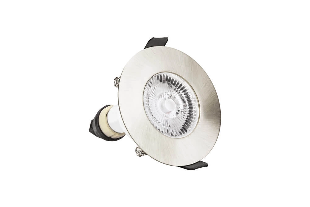 RVS inbouwspot EvoFire GU10 - rond