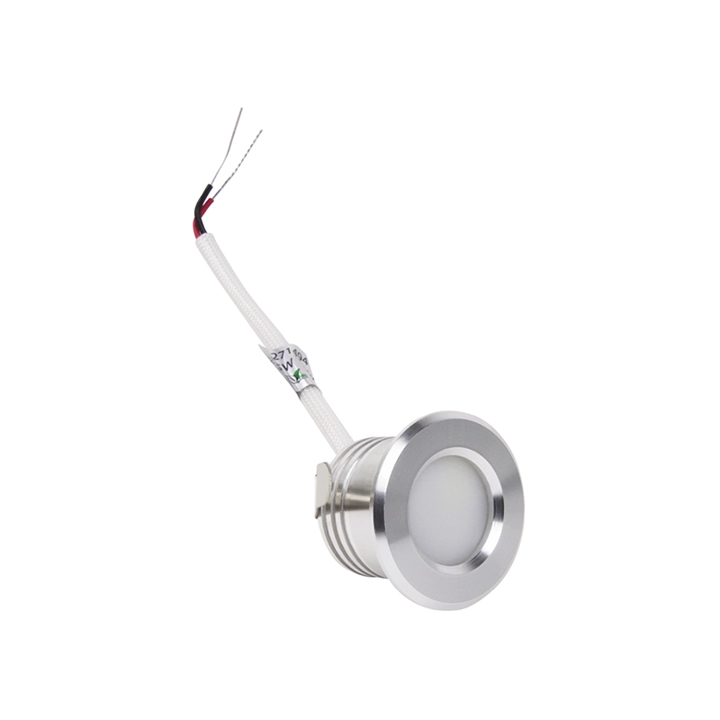 Klein inbouwspotje Minex geborsteld staal - IP44 Vtac 8720701271494