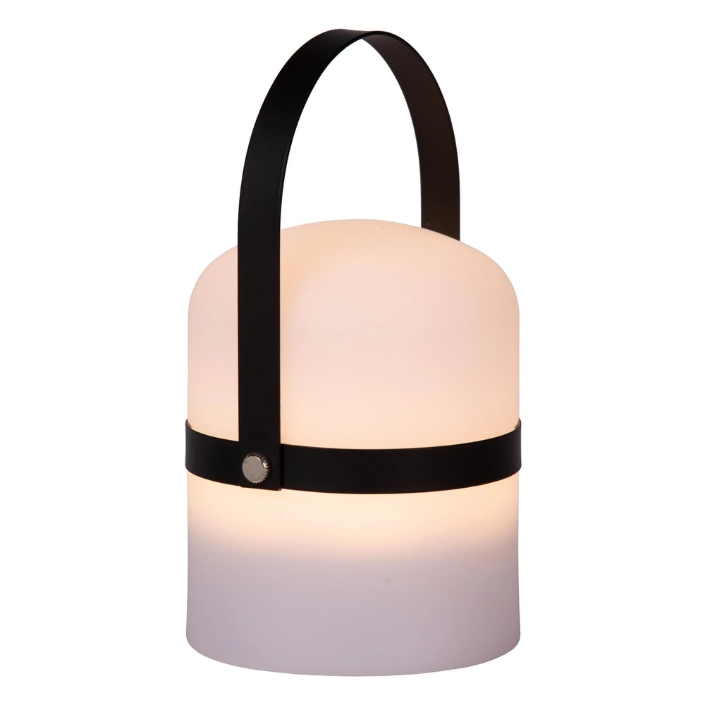 Oplaadbare tafellamp Little Joe zwart Lucide 5411212061416