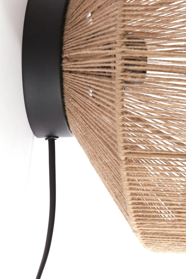 Rotan wandlamp Lyra Ø 31cm Light & Living 8717807681180