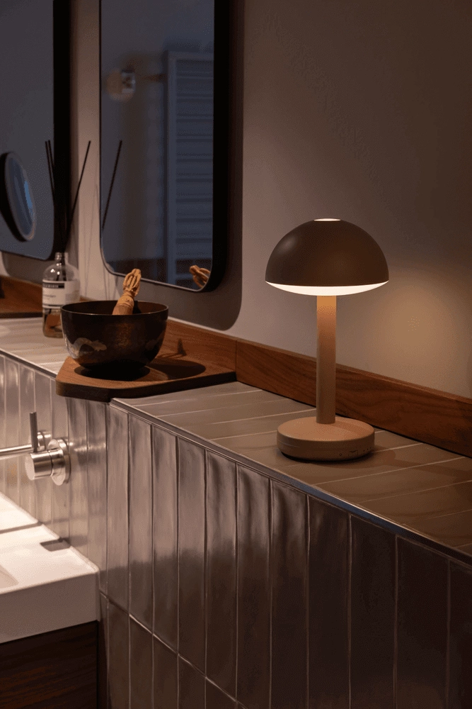 Oplaadbare tafellamp Bug Beige Humble 7446023313322