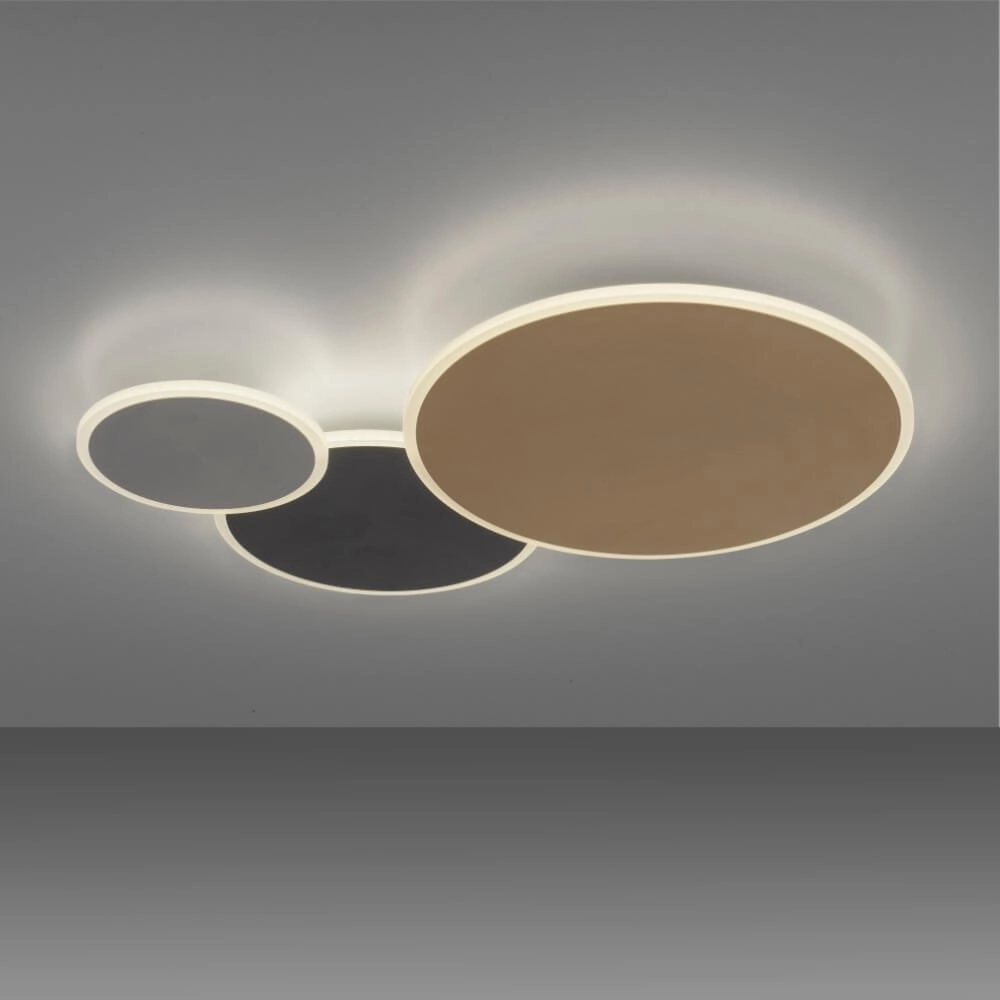 Design wandlamp Q-Piato 65cm Paul Neuhaus 4012248374511
