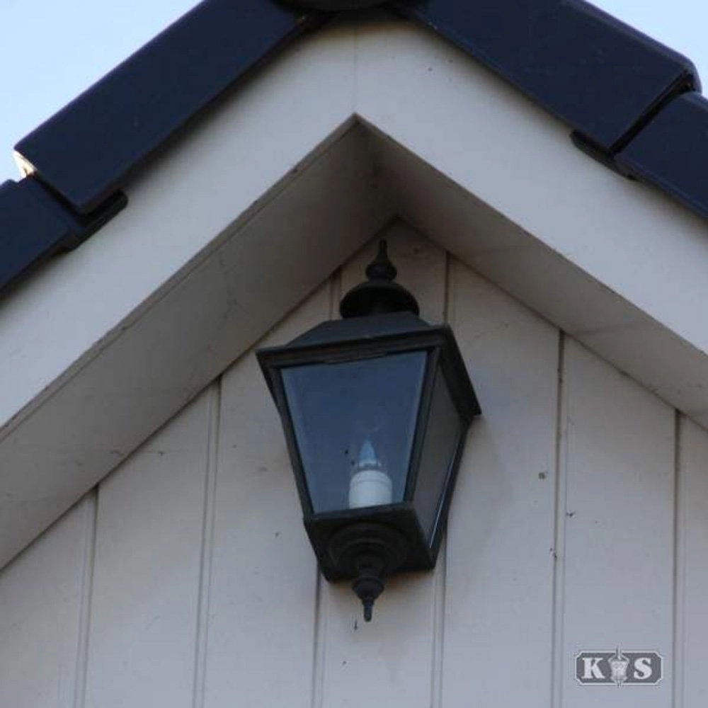 Muurlamp nostalgie Delft L zwart KS Verlichting 8714732131643