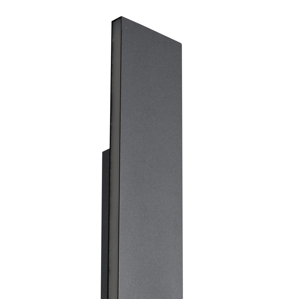 Design wandlamp Concha 47cm antraciet Trio 4017807433425