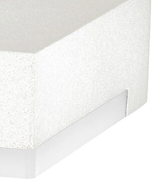 Gevel Led verlichting Trion down 20cm wit Albert 4007235803334