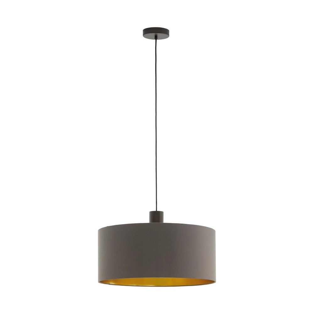 Hanglamp Concessa 1 53cm cappuccino met goud Eglo 9002759976835