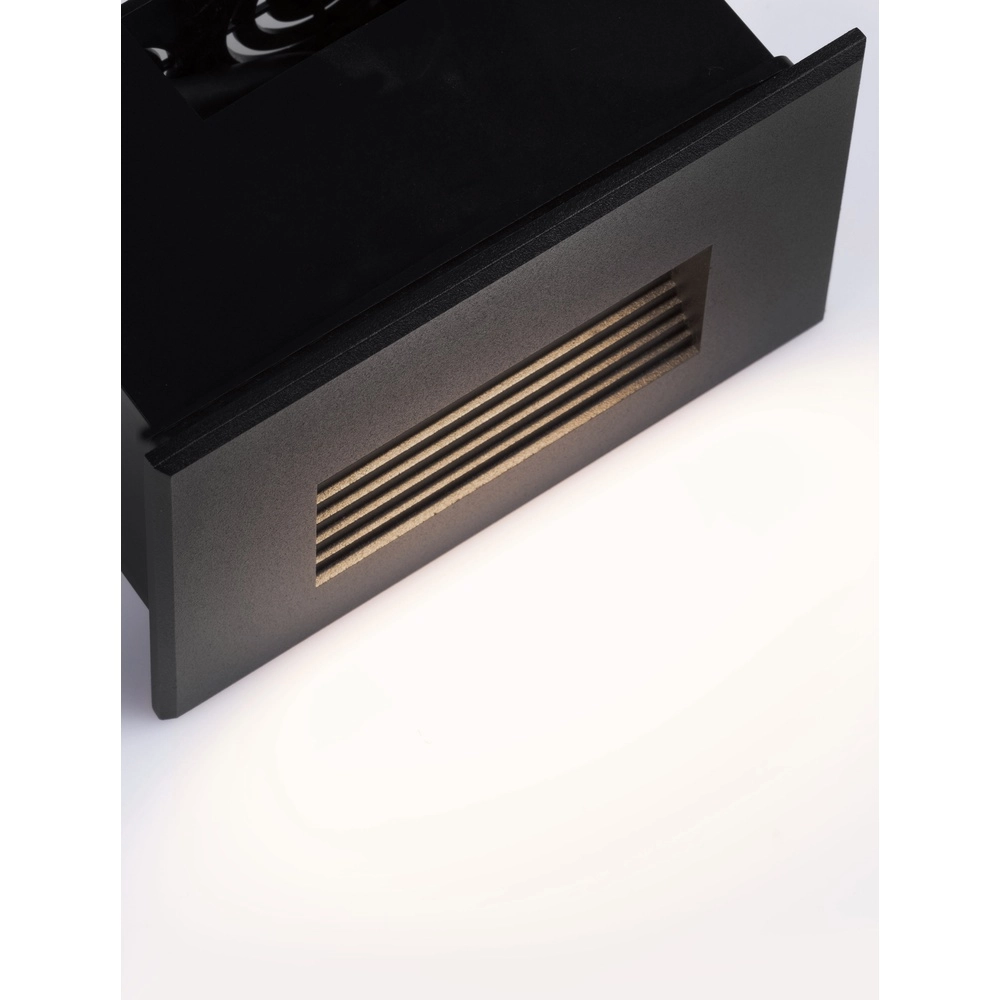 Inbouwlamp Polka 12cm zwart Lyora 5212017453228