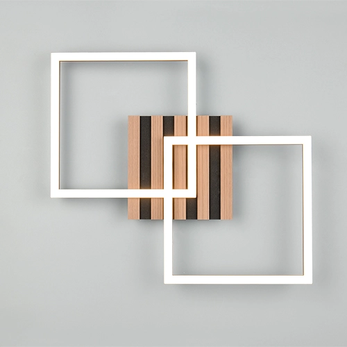 Moderne plafondlamp Zaro zwart 59,5cm Trio 4017807685961