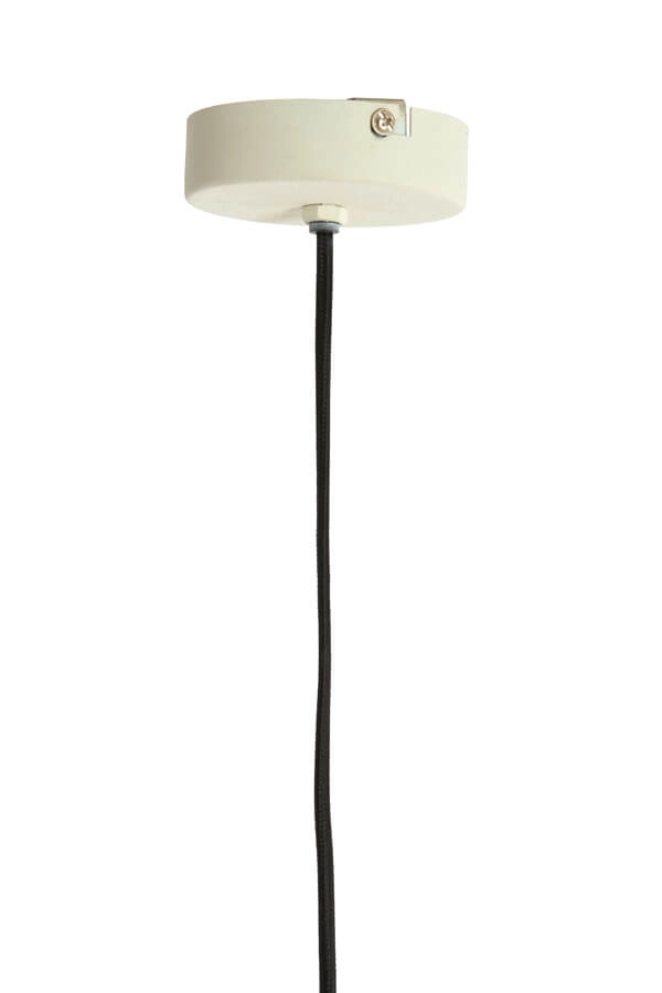 Japandi hanglamp Kylie crème Ø 30cm Light & Living 8717807711832