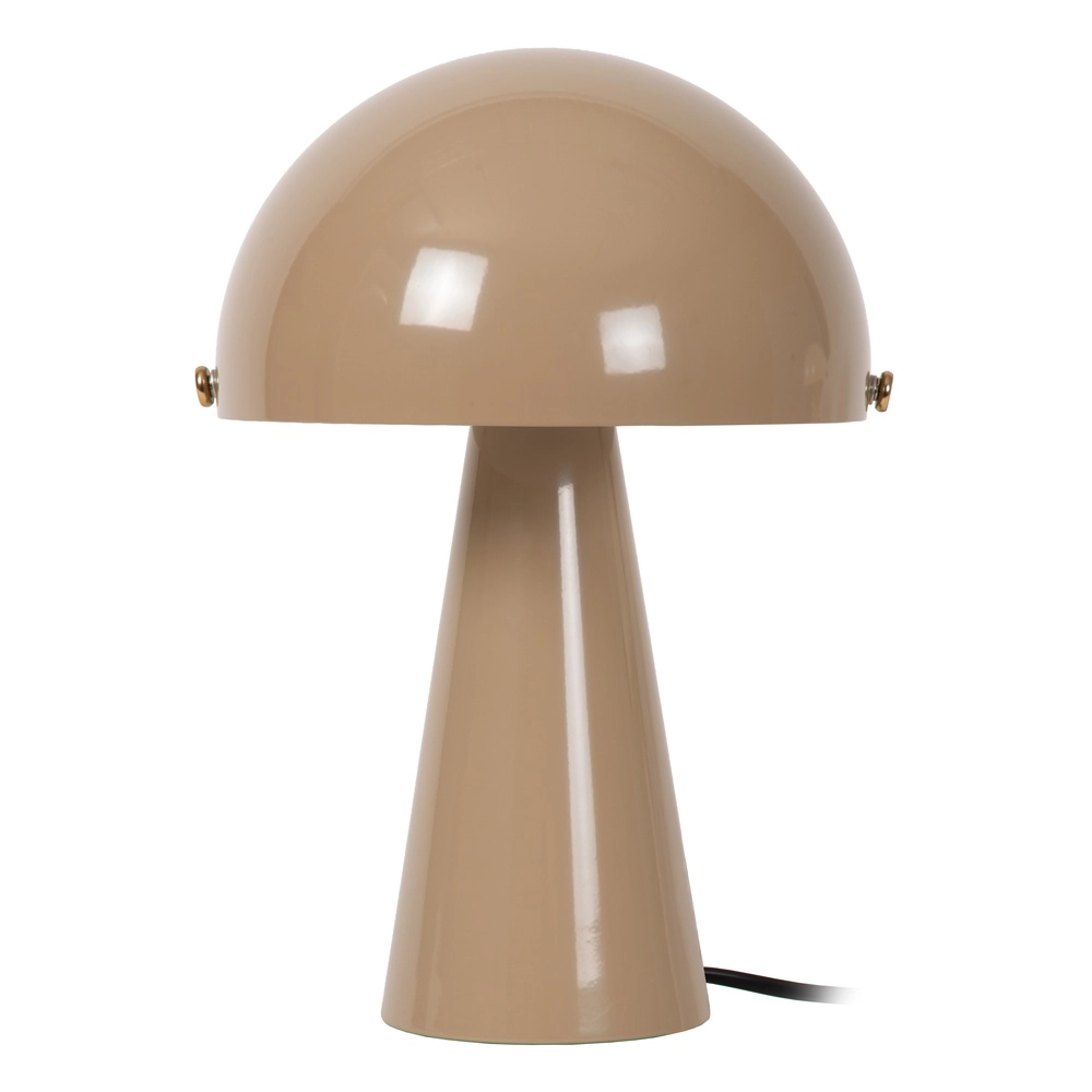 Tafellamp Barone taupe Ø 23cm Lucide Vibes 5411212650085