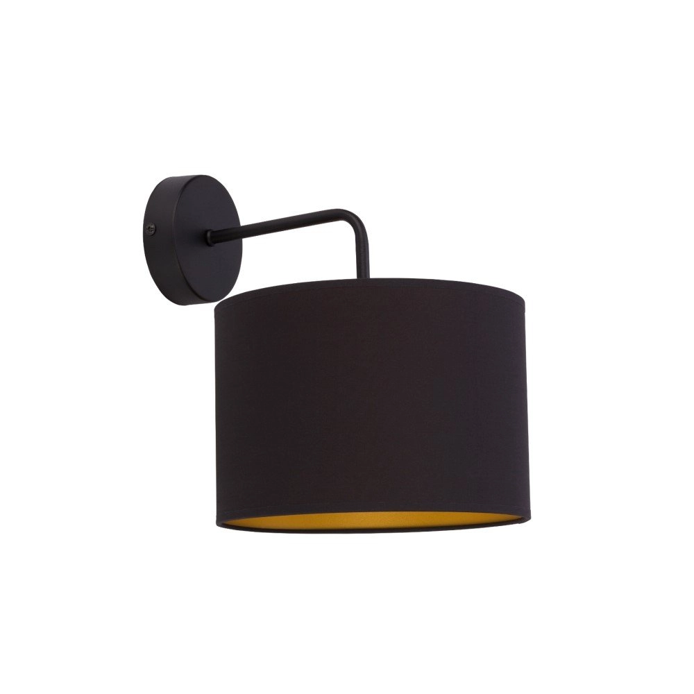 Zwart gouden wandlamp Alice Zwart gouden wandlamp Alice