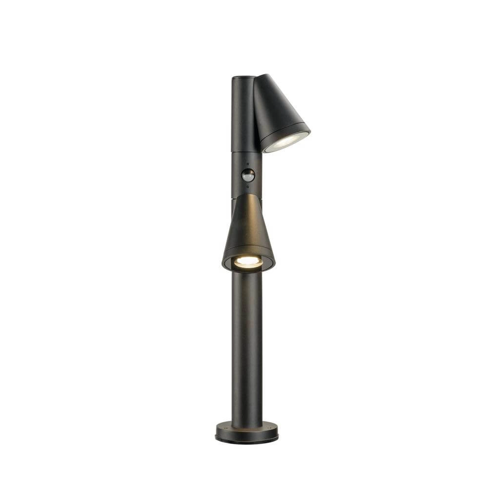 Padverlichting T-Tube 70 Pole 70cm zwart dubbel met sensor SLV 4024163291583