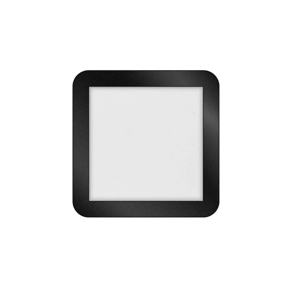 Led plafonnière Anne Square 12w - 2700K - 22,5cm zwart Led plafonnière Anne Square 12w - 2700K - 22,5cm zwart