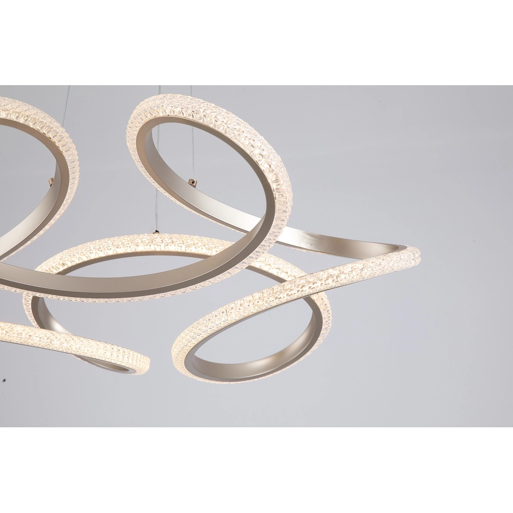 Hanglamp Doodle goud Searchlight 5053423302300