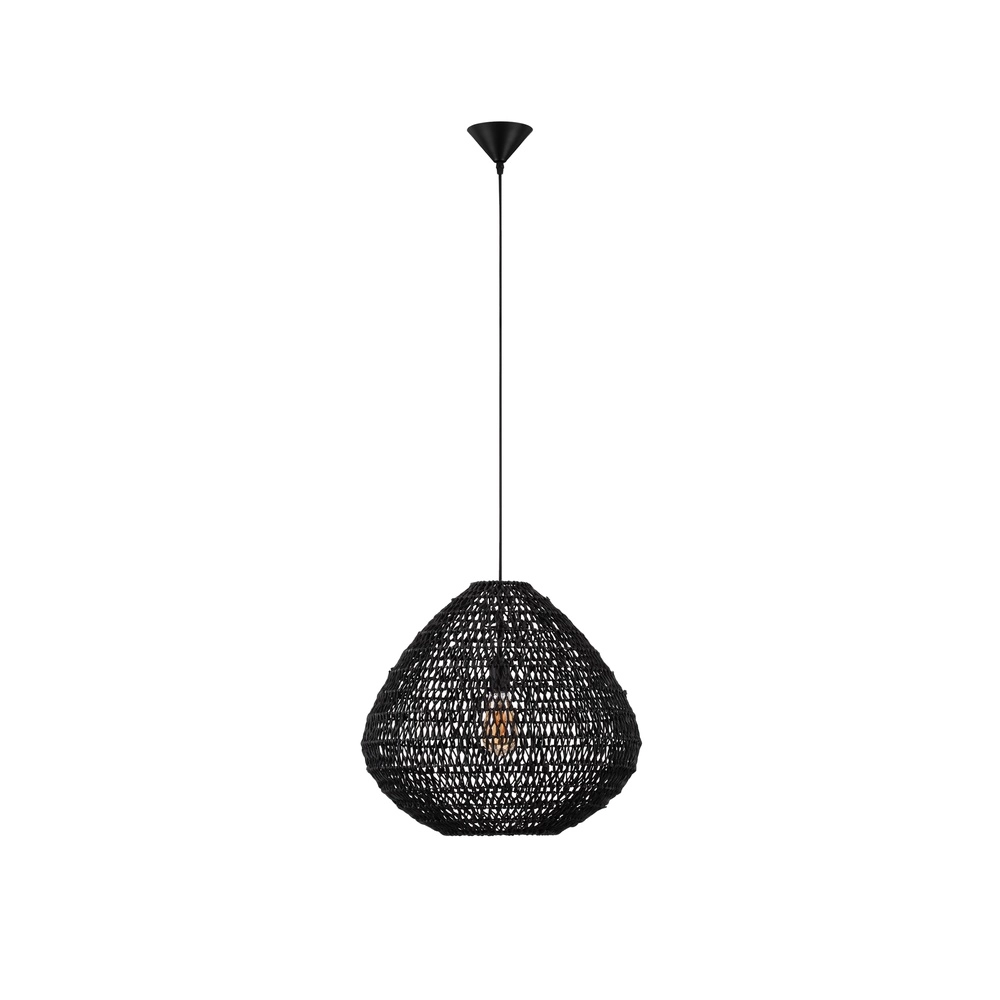 Bohemian hanglamp Melody zwart Lyora 5212017452900