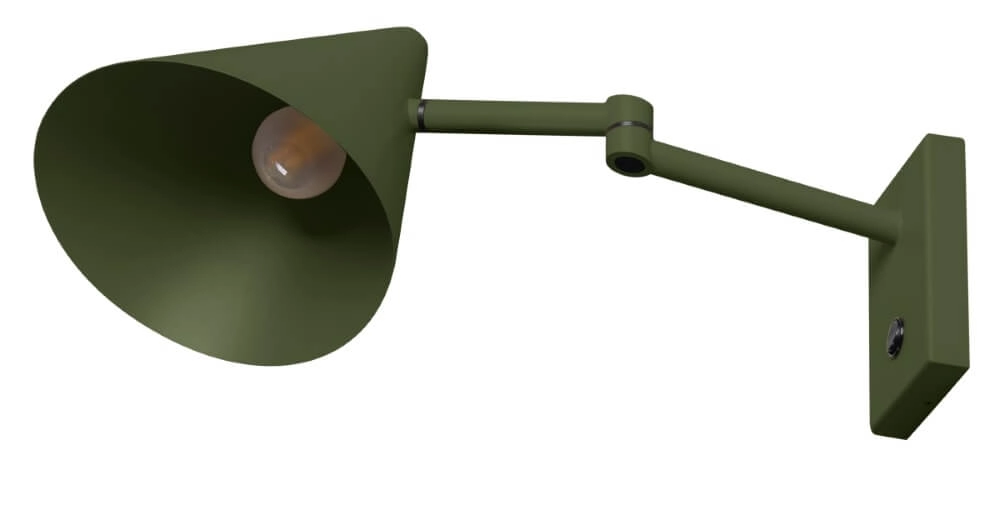 Design wandlamp Marvis groen