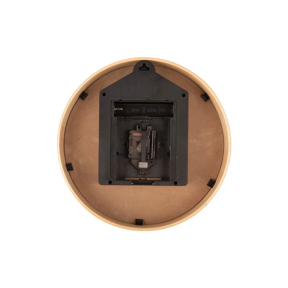 Wandklok Naturel Cuckoo groen - Ø 31,5cm Karlsson 8714302146930