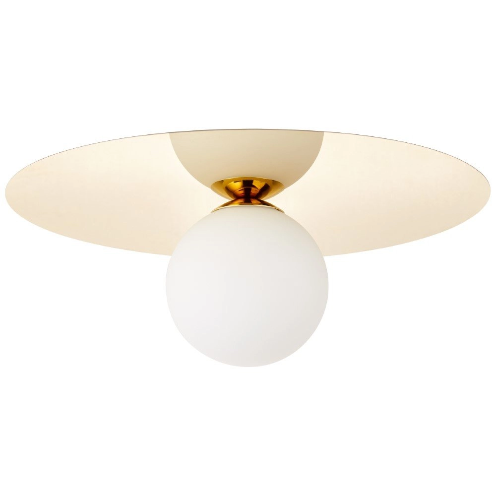 Ø 30cm plafondlamp Zon goud Brilliant 4004353321818