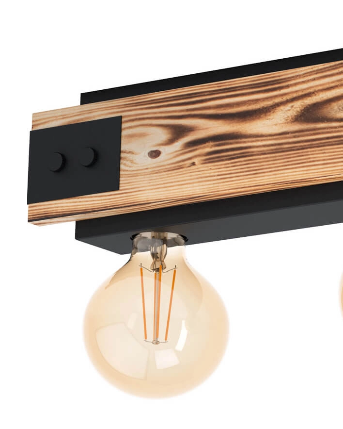 Landelijke plafondlamp Layham Eglo 9002759434663