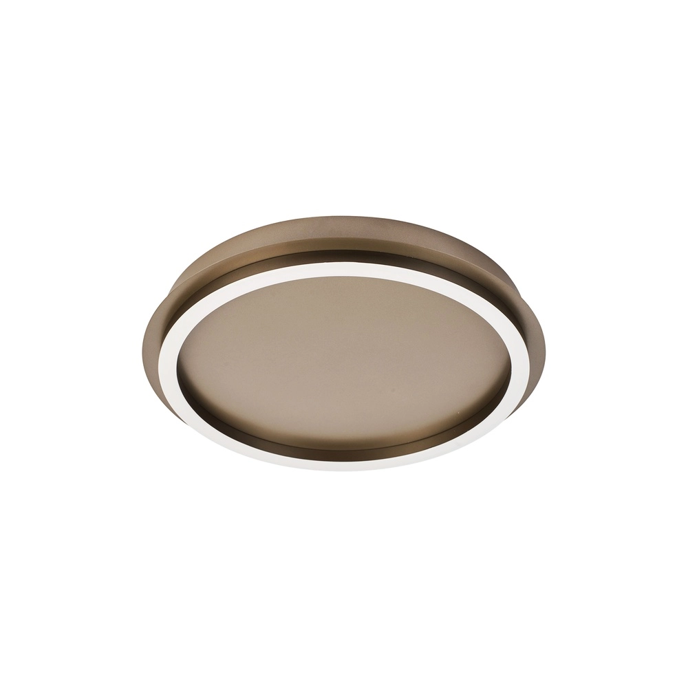 Plafonniere Stellaris bruin Searchlight 5053423302485