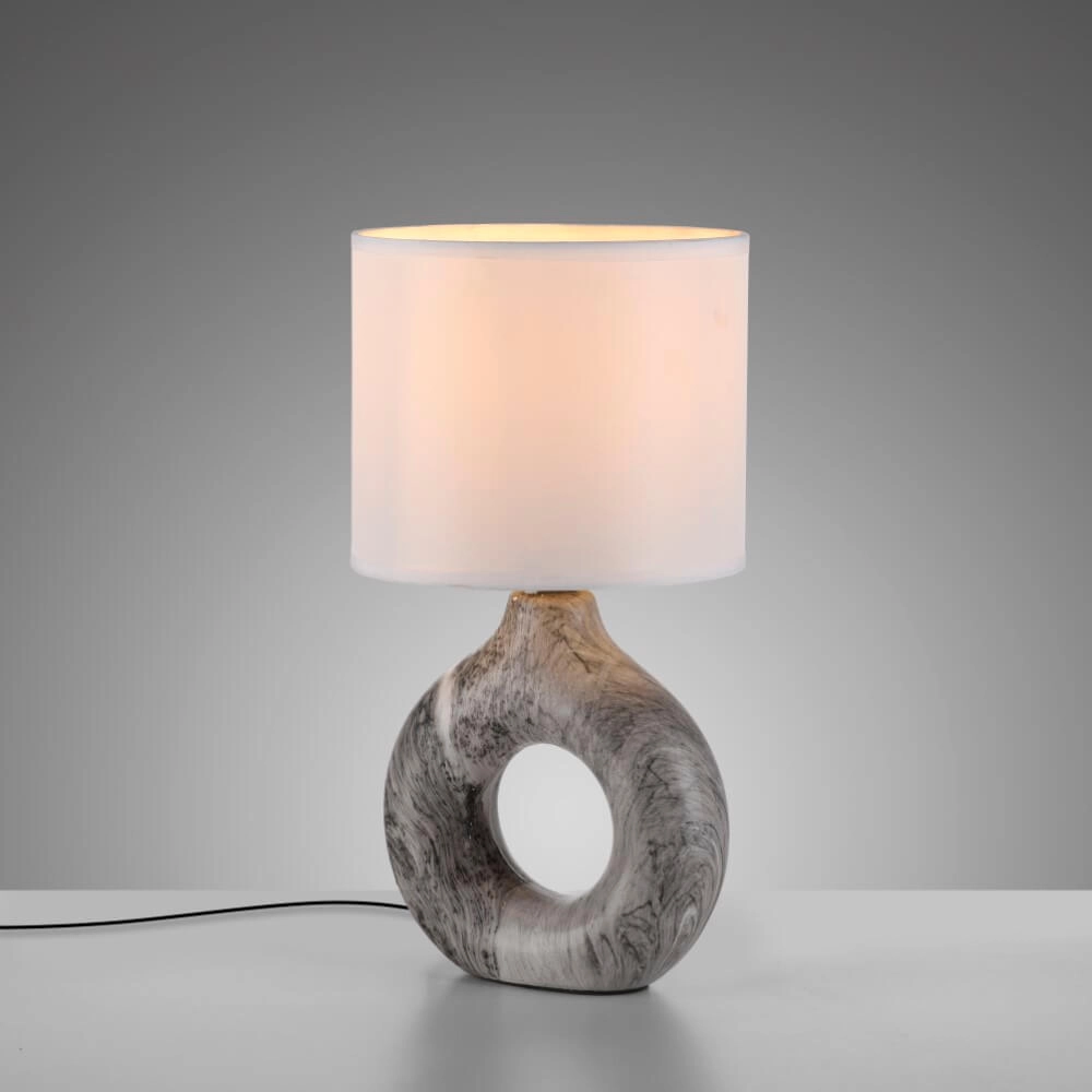 Tafellamp Carara grijs Just Light 4043689004835