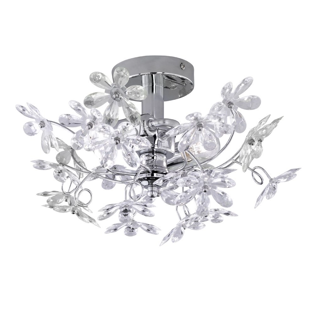 Moderne Plafondlamp Flower Trio 4017807264760