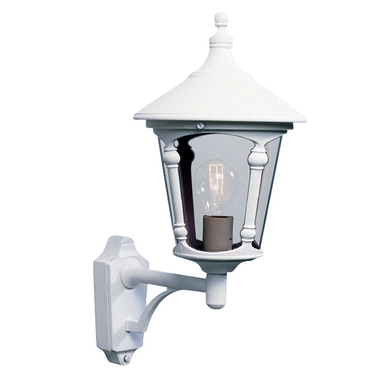 Klassieke muurlamp Virgo Up wit