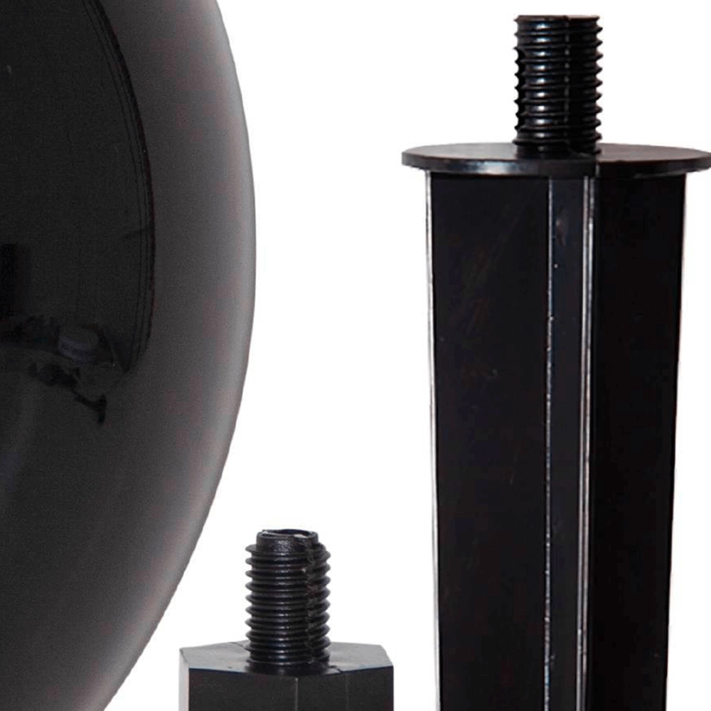 Bollamp met spike Monterollo Smoke Ø 40cm Eglo 9008606229918