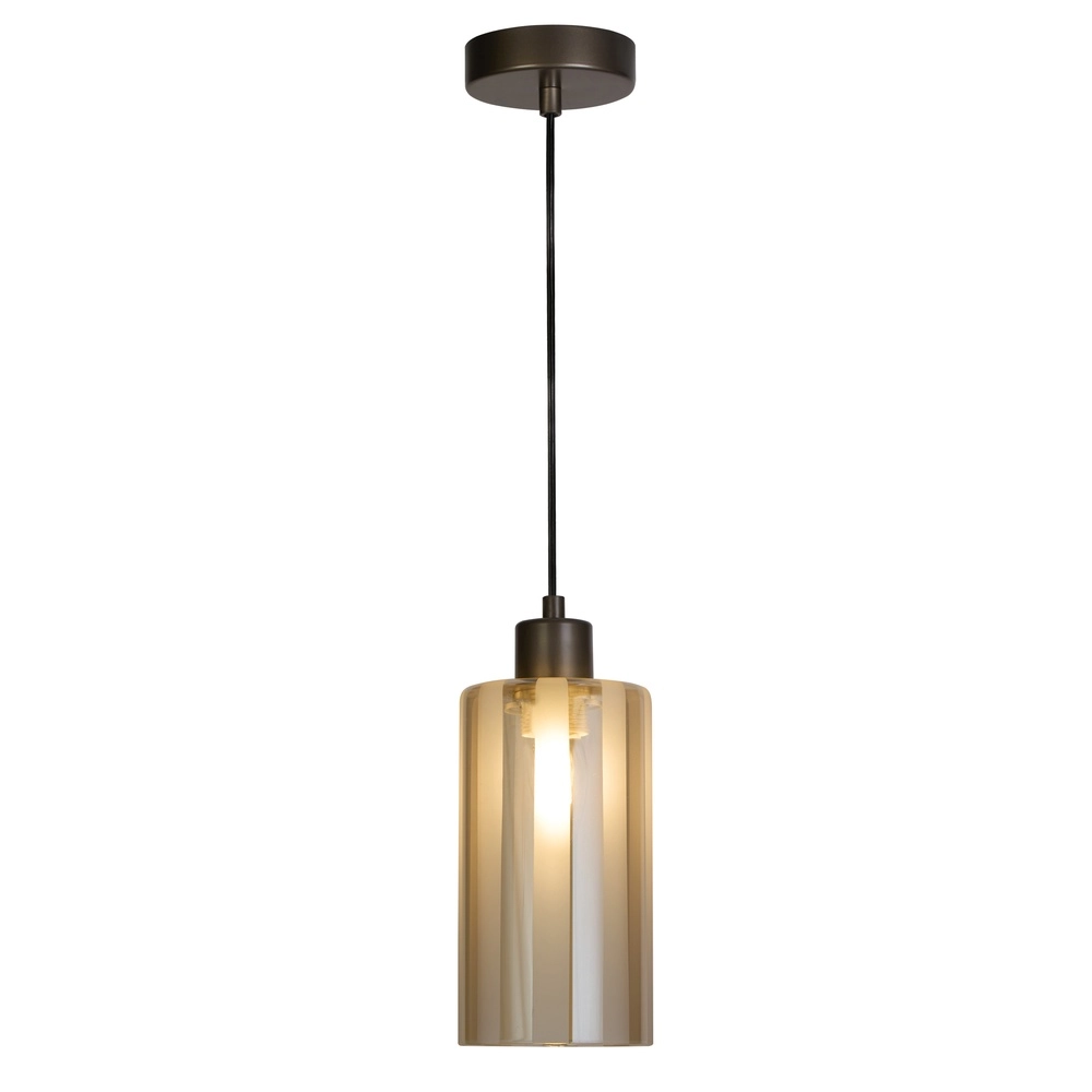 Design hanglamp Kent brons enkel Ø 11cm