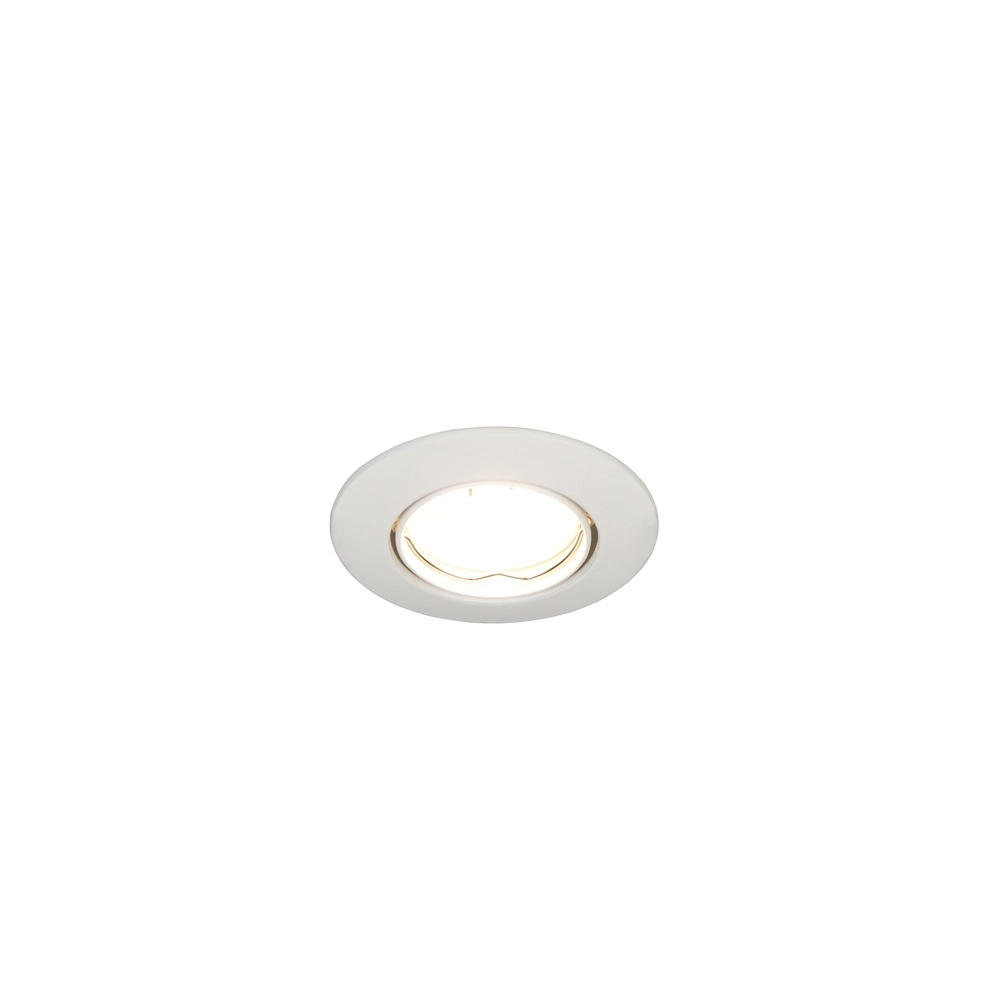 Witte inbouwspot Savoy design