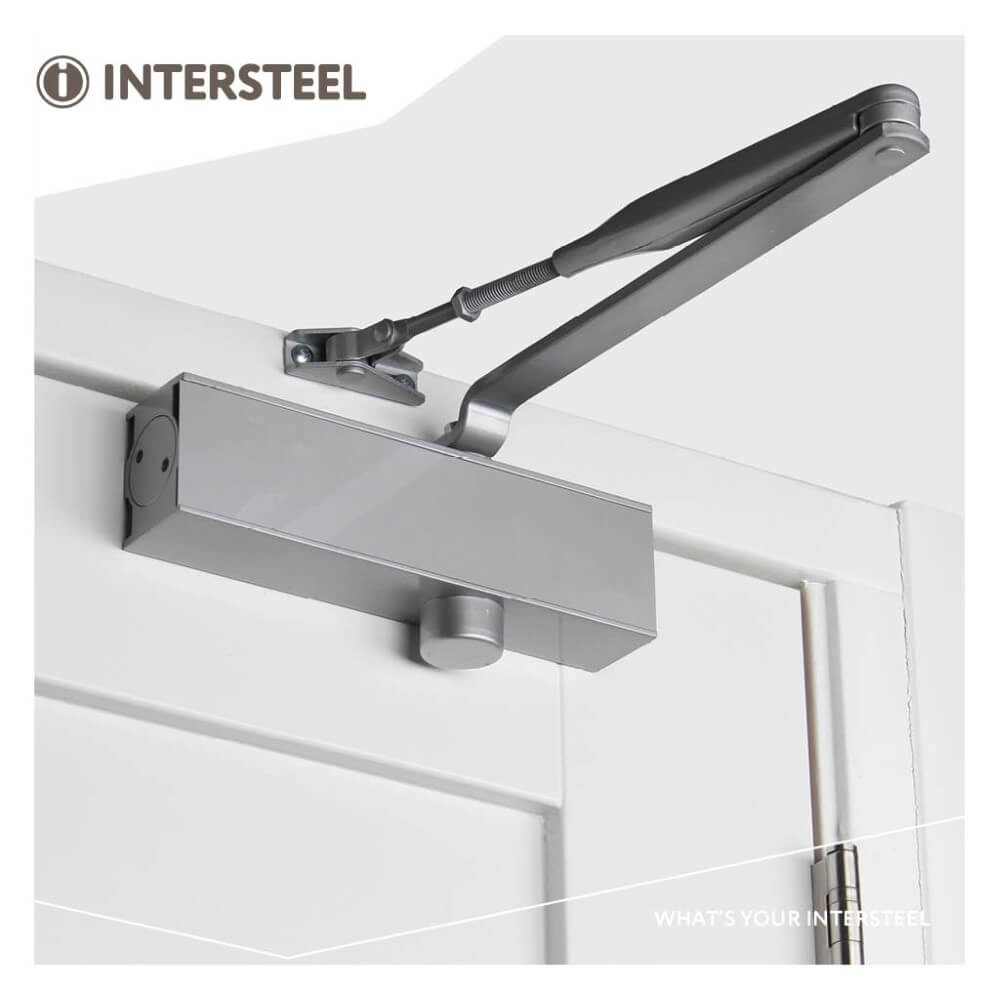 Deurdranger Closura met schaararm DR 120 RVS Intersteel 8714186391358