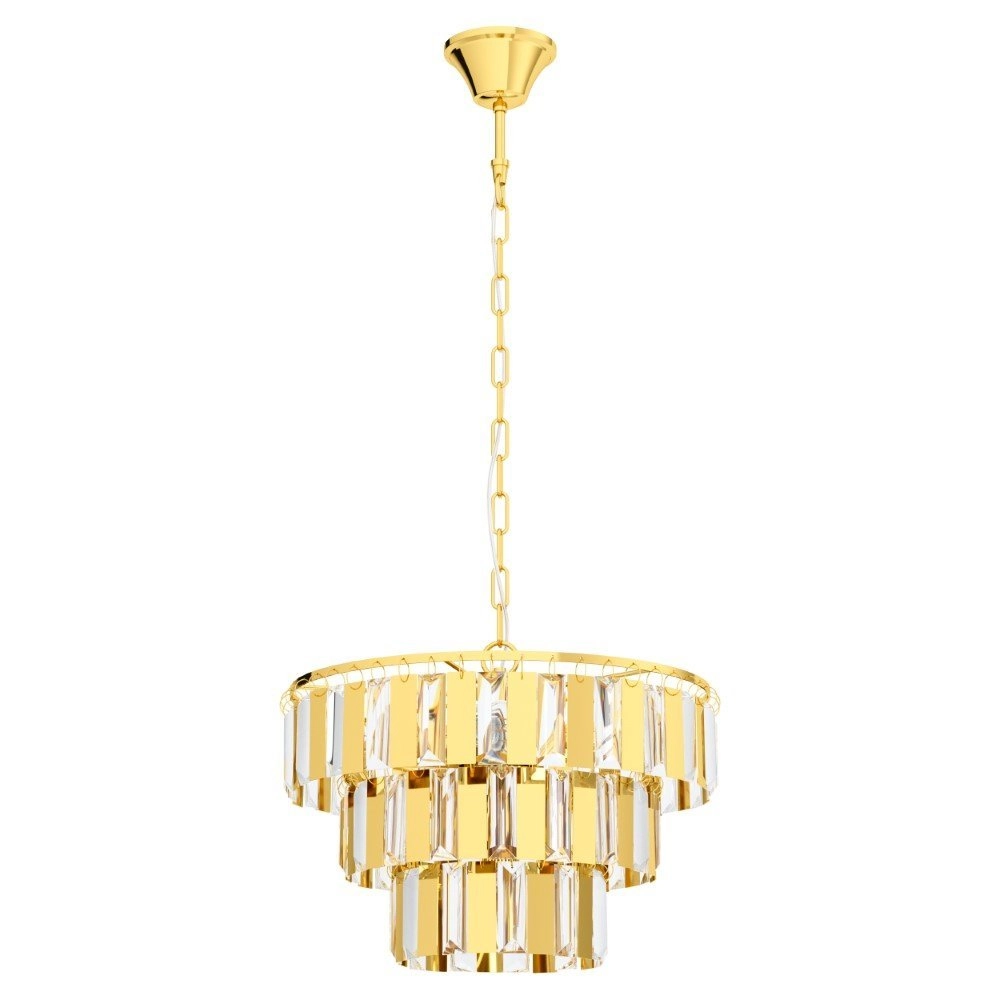 Gouden hanglamp Erseka Ø 38,5cm Eglo 9002759990985