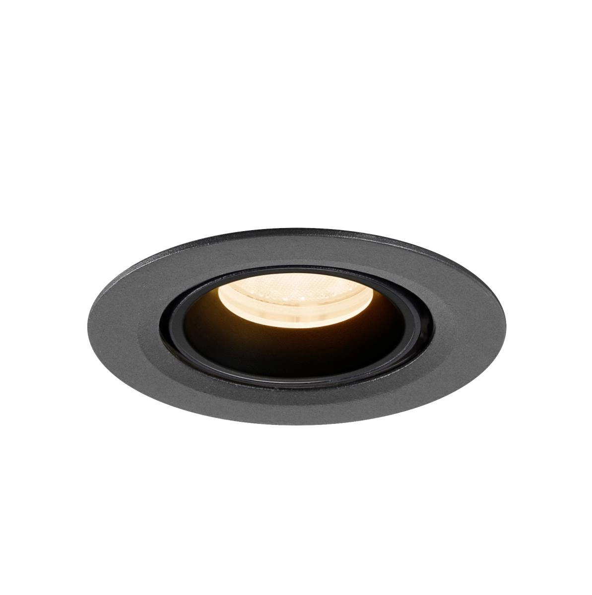 Inbouwspot Numinos Gimble XS zwart 2700K - 40gr SLV 4024163307253