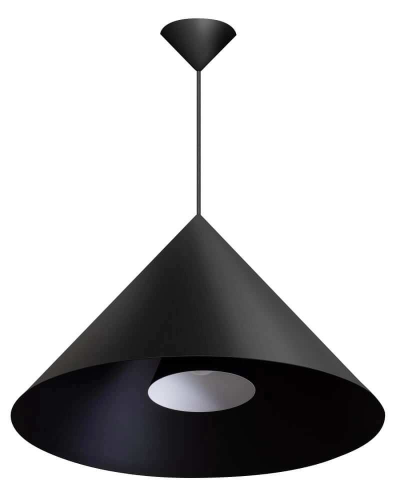 Design hanglamp Dillon zwart  Ø 55cm