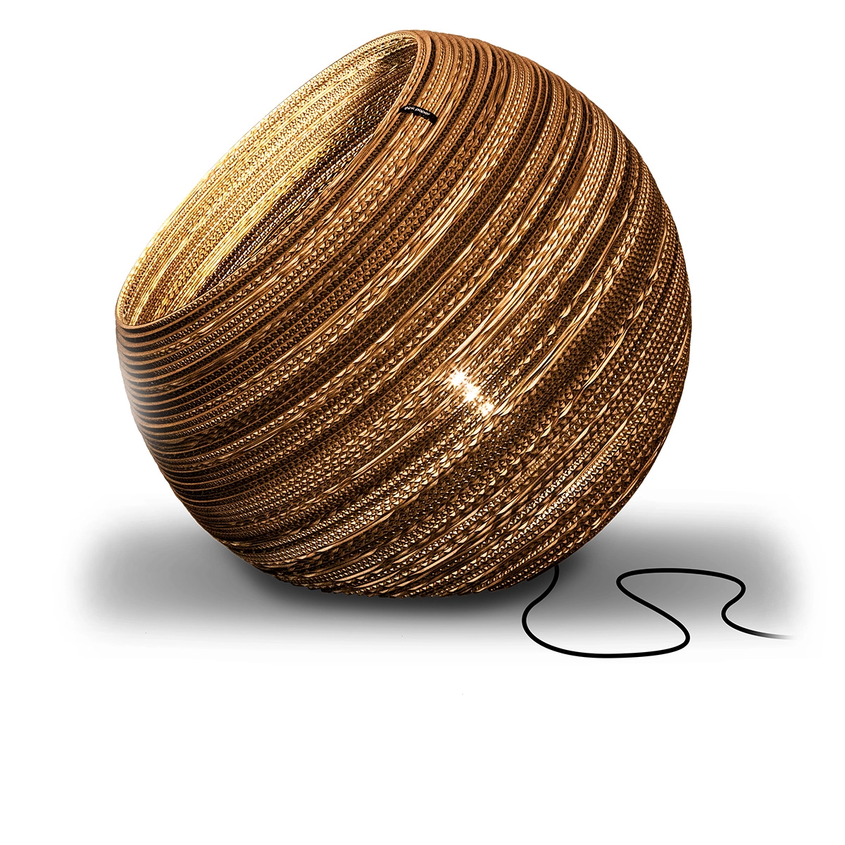 Globe 640 kartonnen tafellamp Ø 64cm