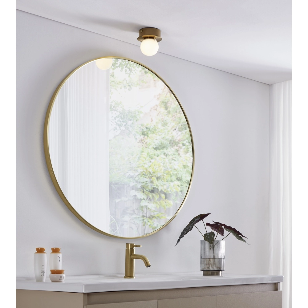 Messing plafondlampje Mosiano Ø 11,5cm Eglo 9008606286089