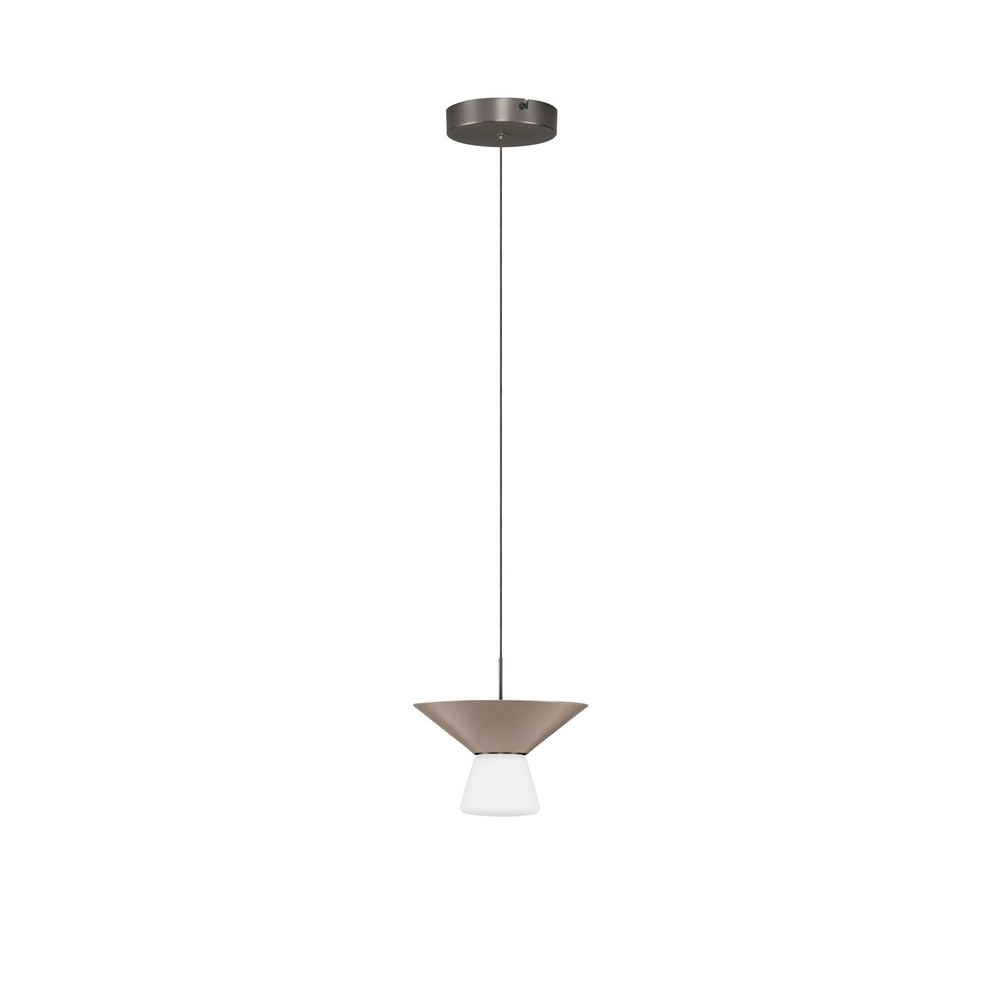 Design hanglamp Baris bruin Ø 22cm Lyora 5212017495266