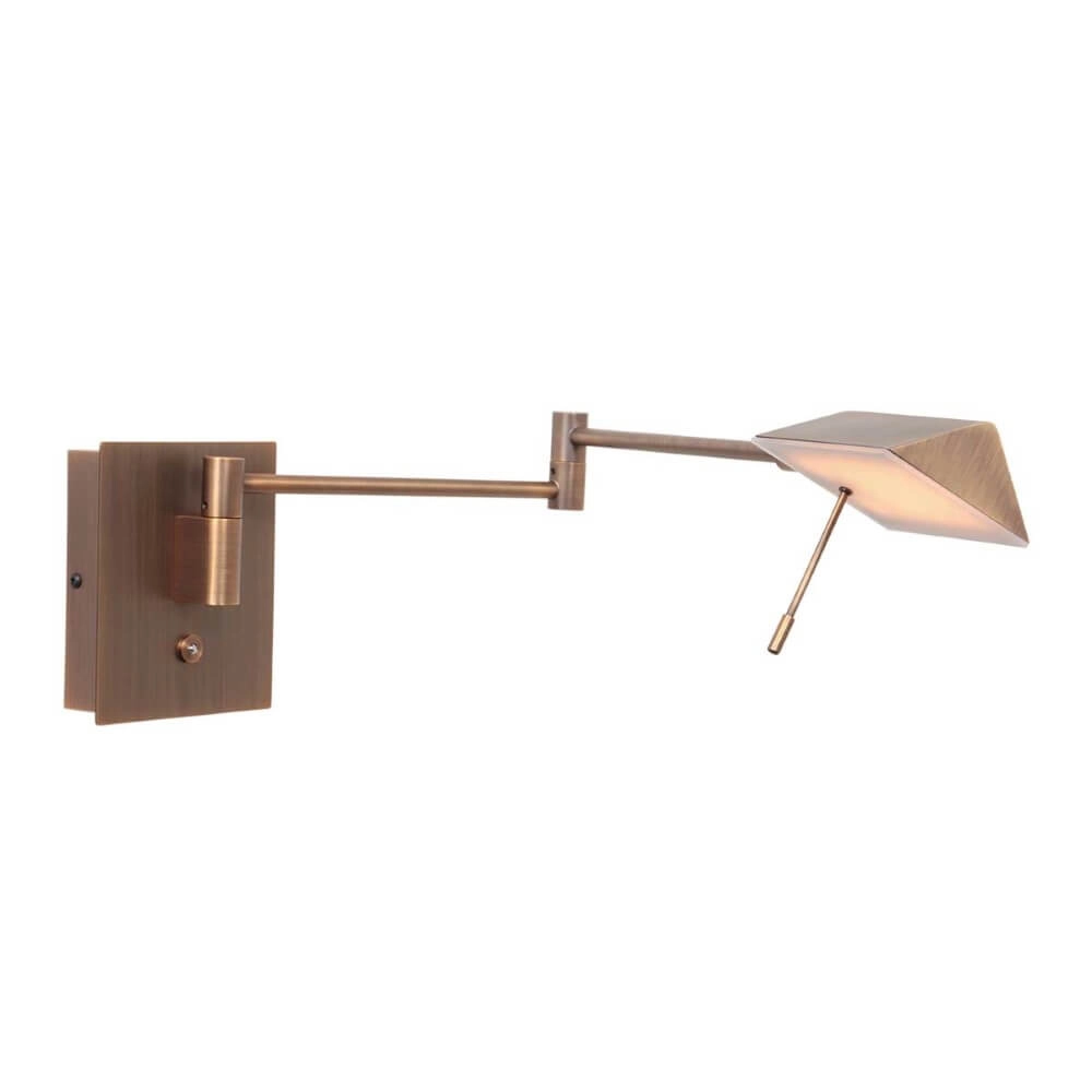 Bronzen wand leeslamp Retina Steinhauer 8712746166026