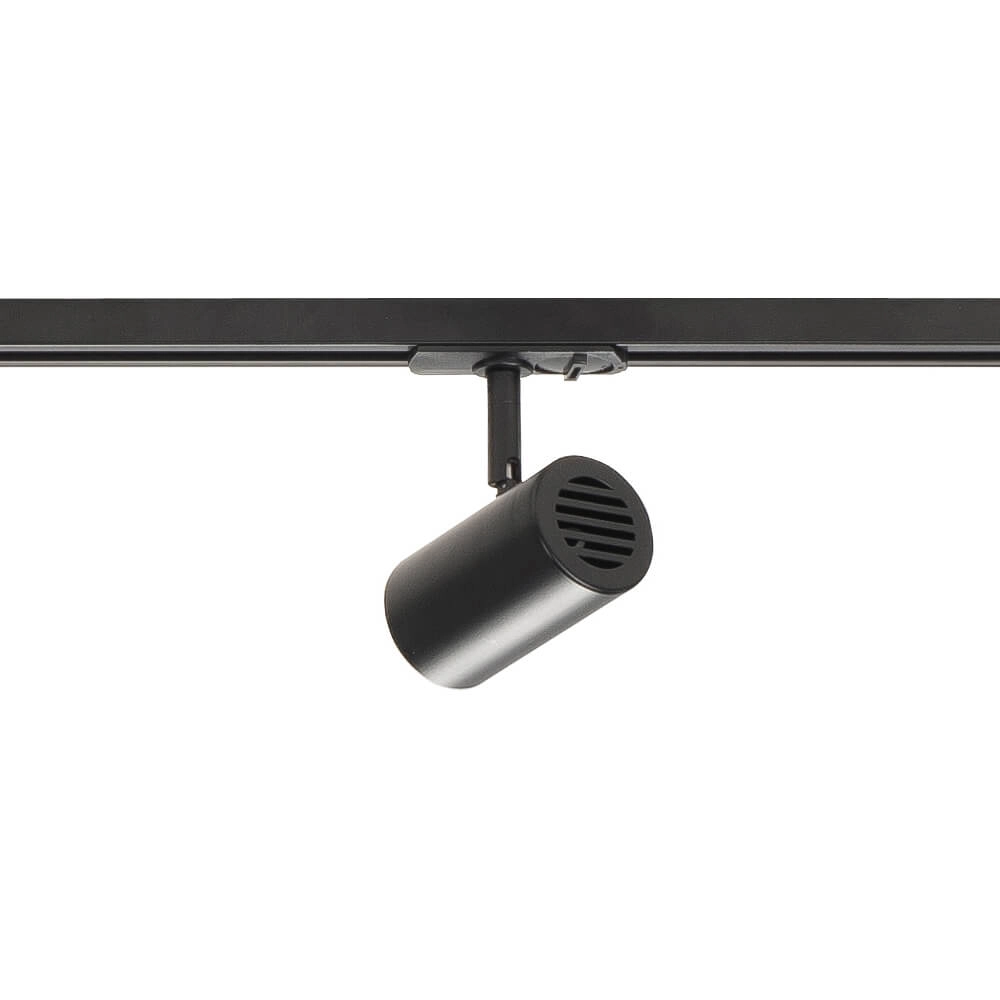 1-fase railset 150cm Cilinder zwart met 4 spots Highlight 8718379039577