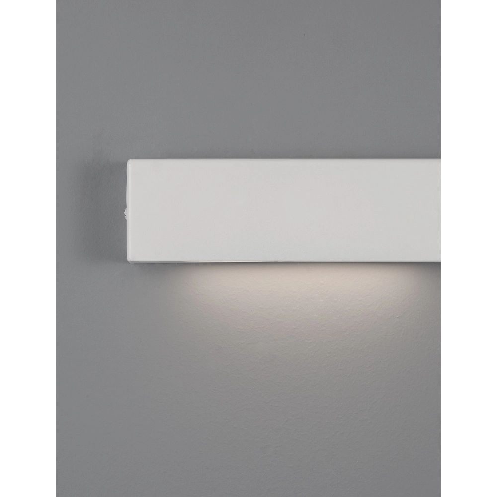 Bedlampje Vida rechts wit met usb Lyora 5212017427878