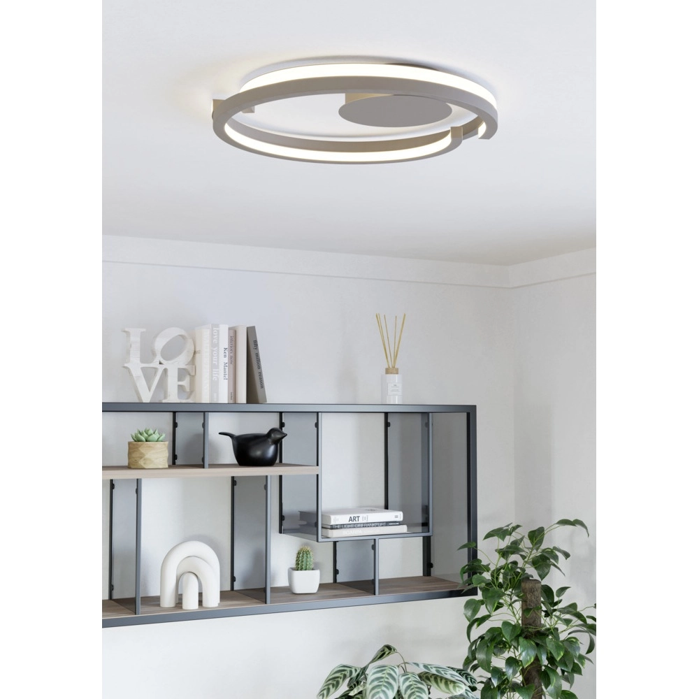 Plafondlamp Mezzomonte zand bruin Eglo 9008606360208