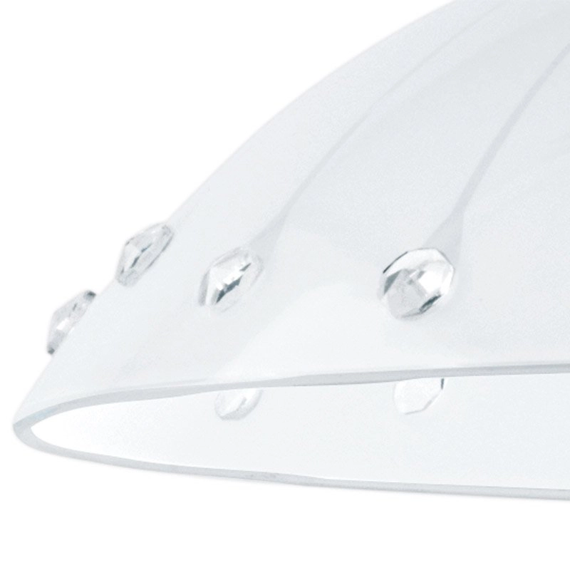 Hanglamp Vetro wit met kristalletjes Eglo 9002759960735