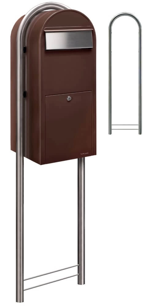 Brievenbus Jumbo 8017 i Donkerbruin Bobi 6417237026248