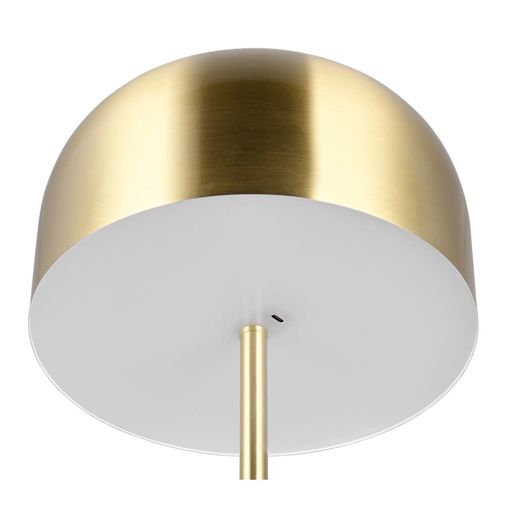 Oplaadbare vloerlamp Jeff goud Trio 4017807640939