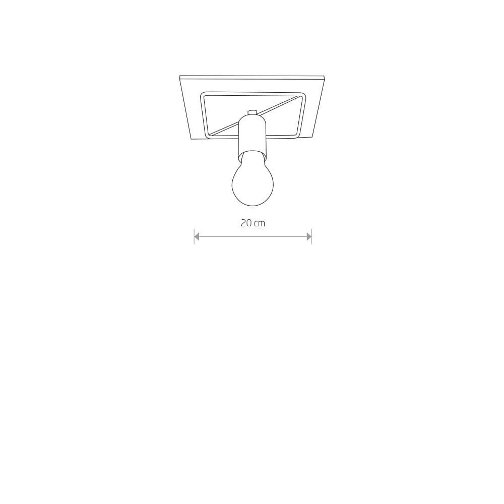 Wooden ceiling lamp Coba Lyora 5903139904292