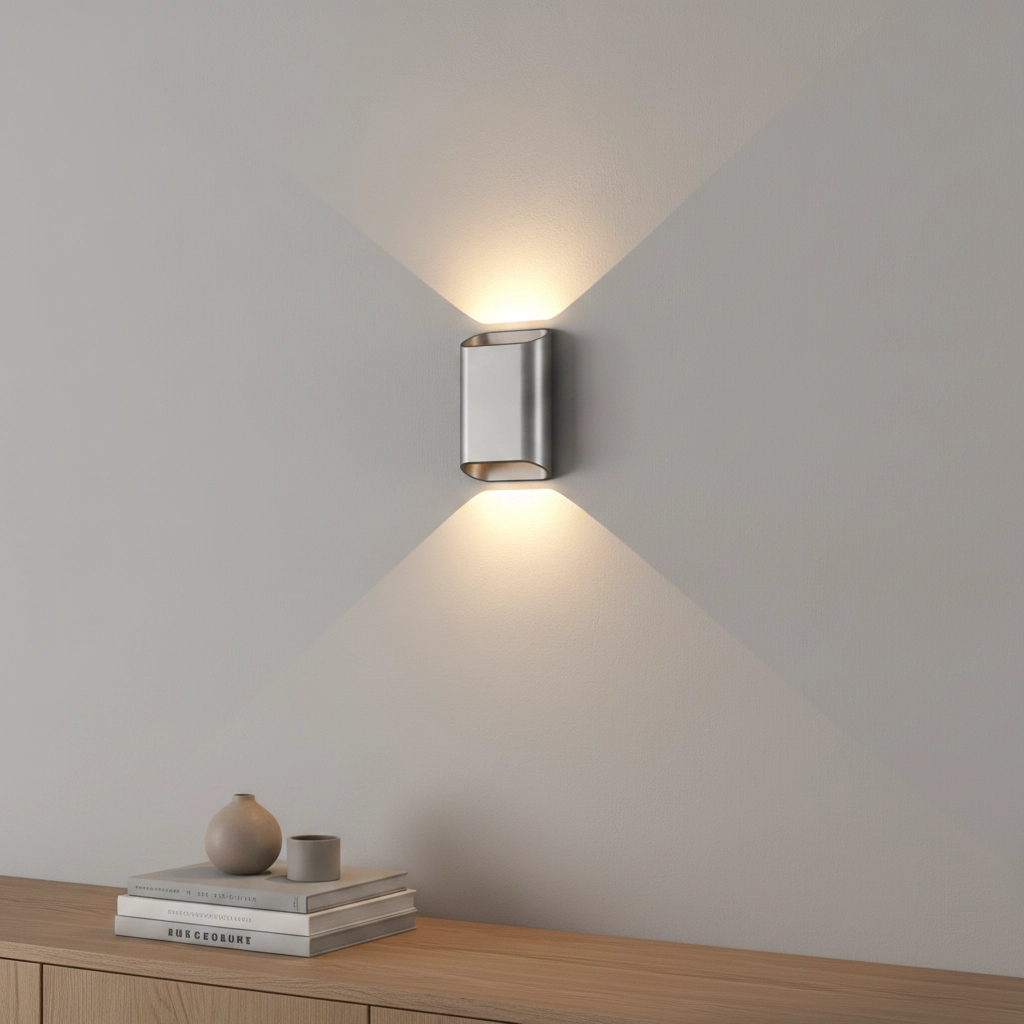 Wandlamp Diaz S Gun metal