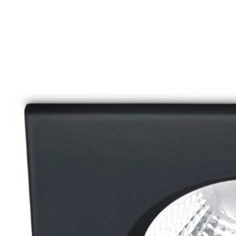 Badkamer inbouwspot Zagros met led vierkant zwart Trio 4017807442595