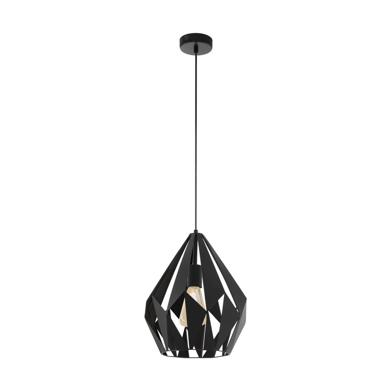 Zwarte hanglamp Carlton 1 Eglo 9002759436384