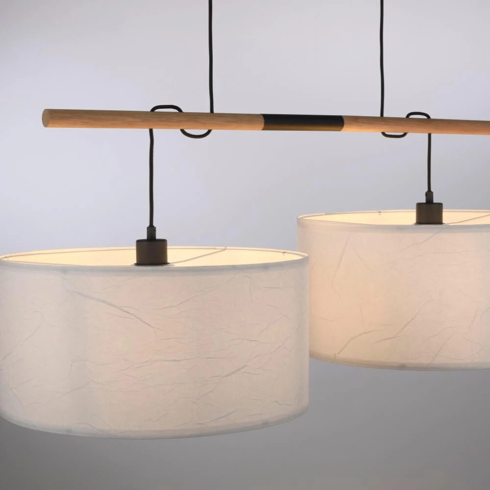 Witte hanglamp Green Sofie duo Just Light 4043689995003