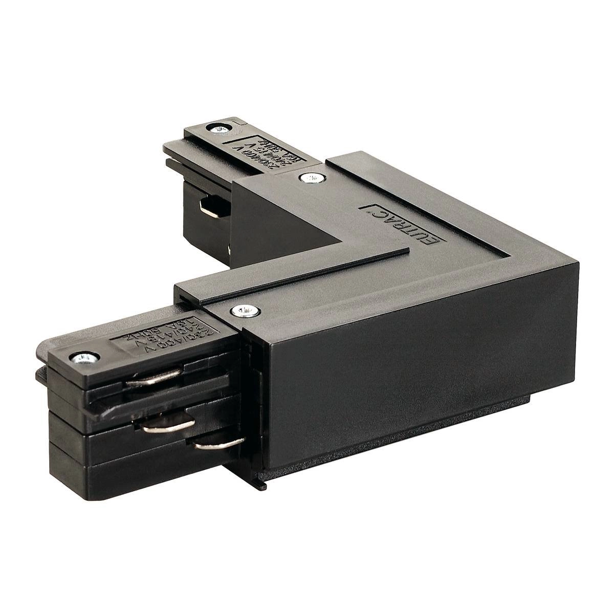 3-fase L-Connector 1 aarde buiten zwart 3-fase L-Connector 1 aarde buiten zwart